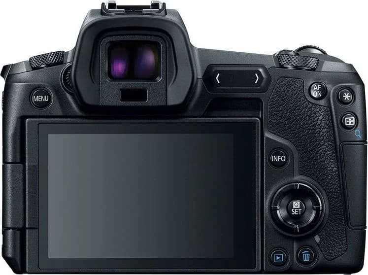 Canon EOS R back view