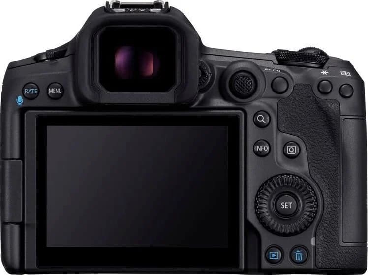 EOS R5 Mark II back view