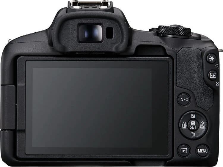 EOS R50 back view