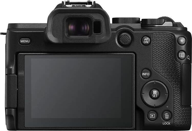 EOS R8 Mark II back view