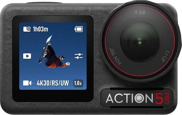 Osmo Action 5 Pro front view