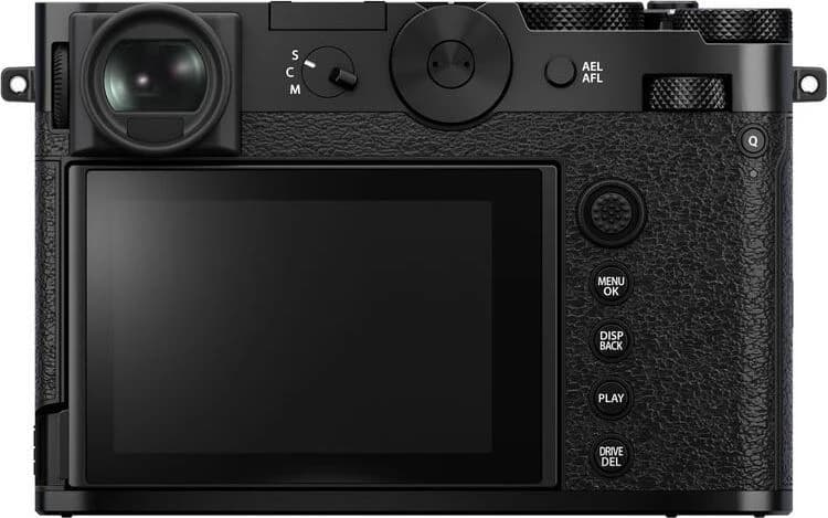 GFX100RF back view