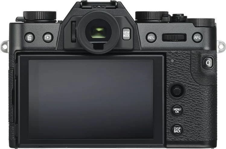 Fujifilm X-T30 back view