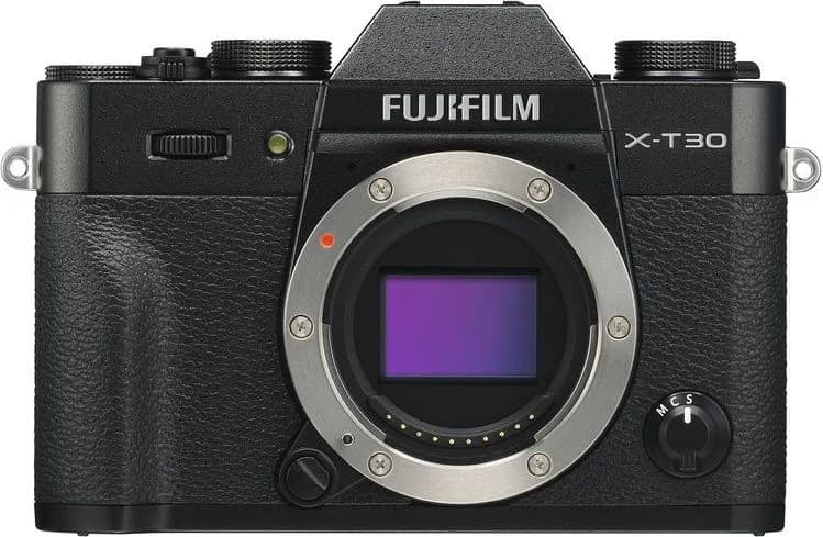 Fujifilm X-T30 front view