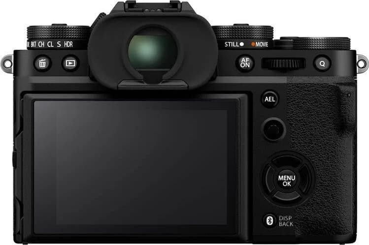X-T5 back view