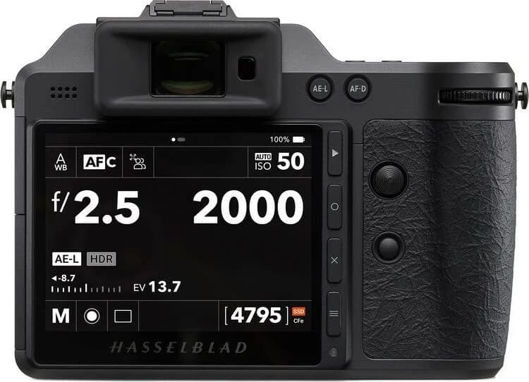 X2D II 100C back view