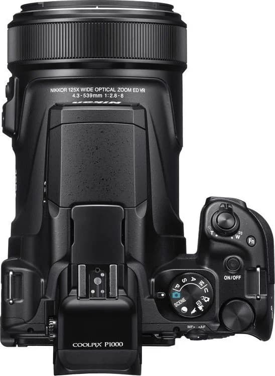 COOLPIX P1000 top view