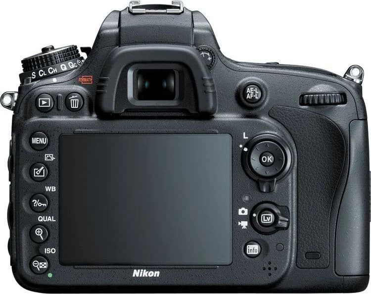 D610 back view