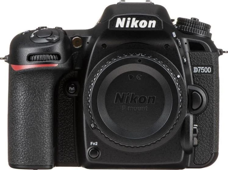 D7500 front view
