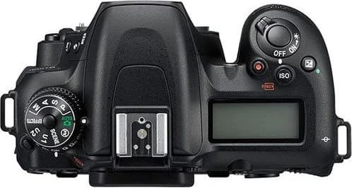D7500 top view