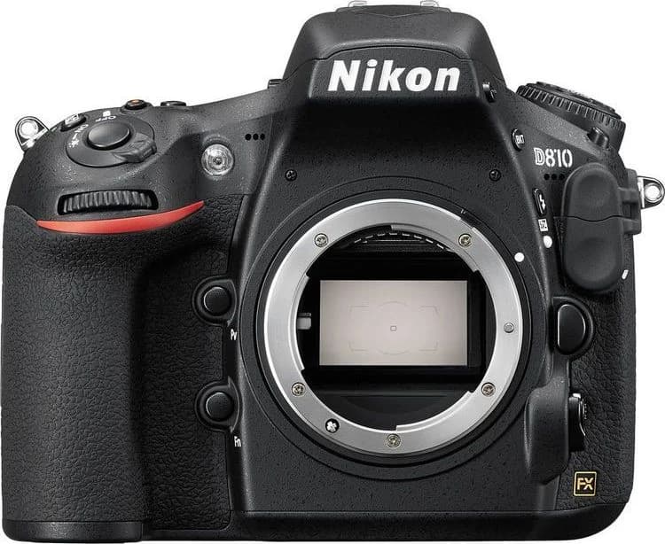 D810 front view