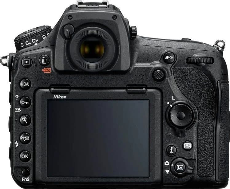 D850 back view