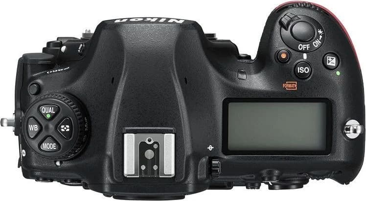 D850 top view