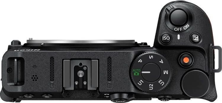 Nikon Z30 top view