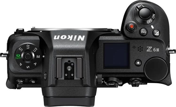 Z6 III top view