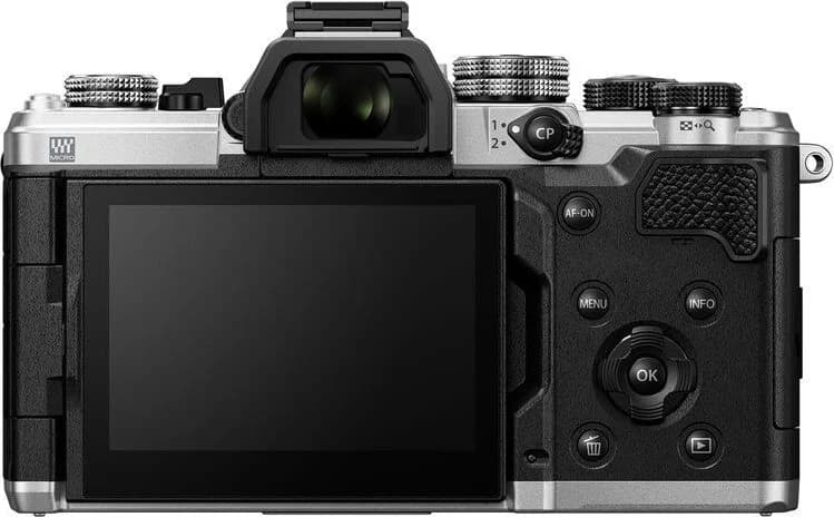 OM-3 back view