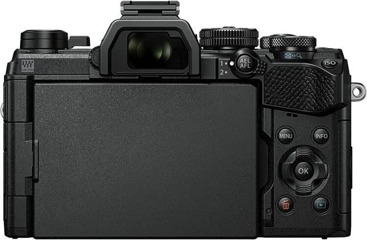 OM-5 back view