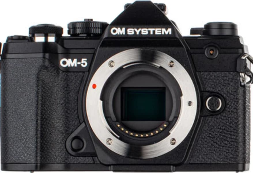 OM-5 front view