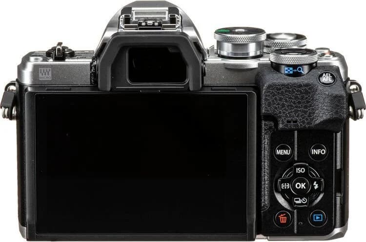 OM-D E-M10 Mark IV back view