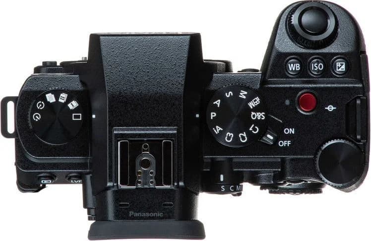 Lumix G9 II top view