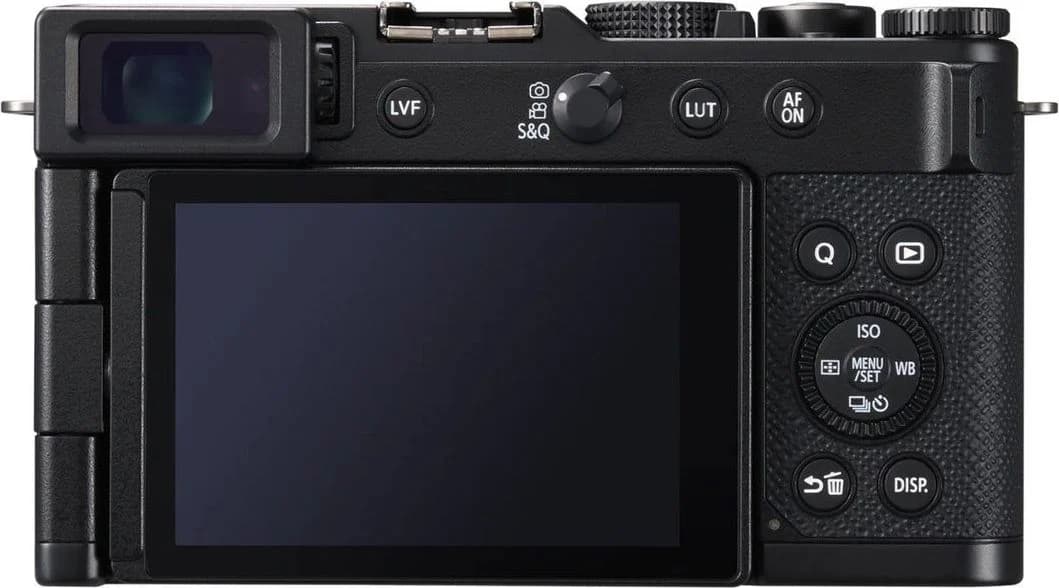 Panasonic LUMIX L10 back view