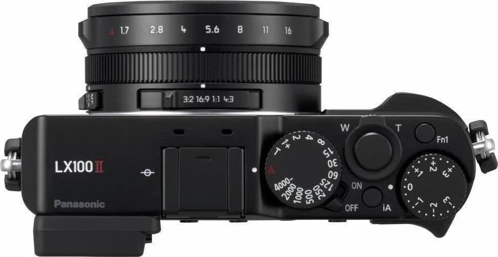 Lumix LX100 II top view