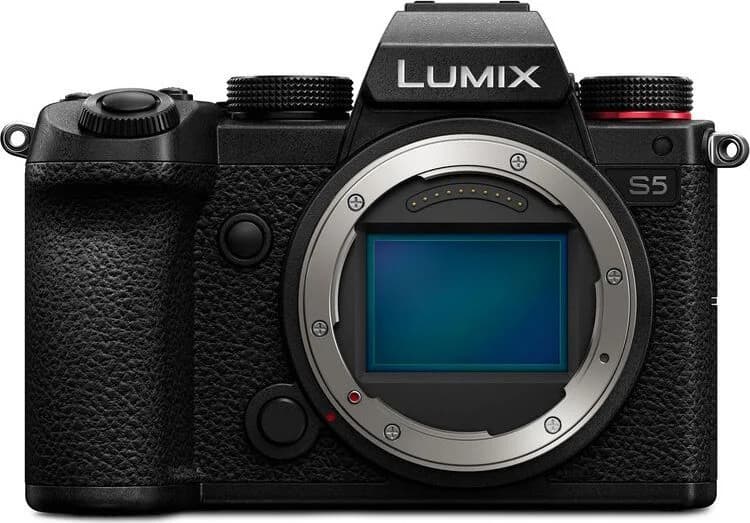 Lumix S5 front view