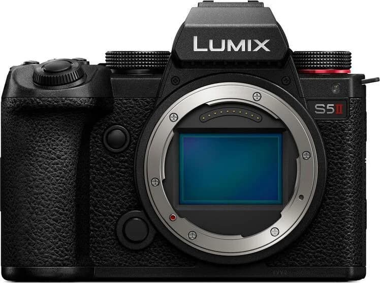 Lumix S5 II front view