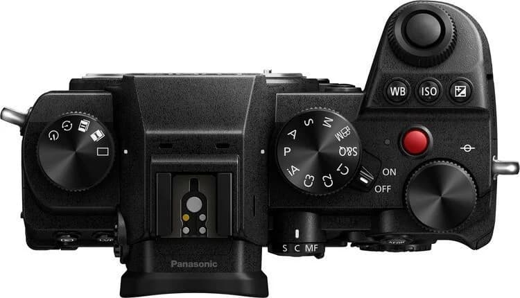 Lumix S5 top view