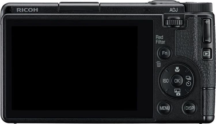 GR IV Monochrome back view