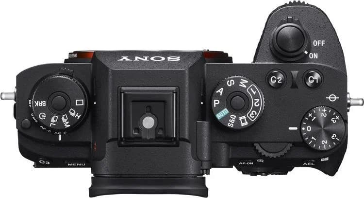 Sony Alpha 9 top view