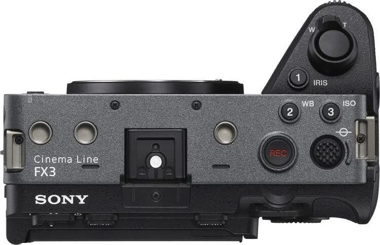 FX3 top view