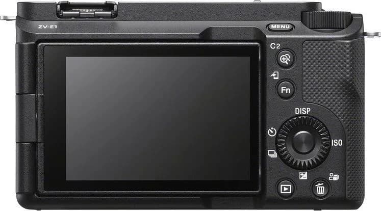Sony ZV-E1 back view