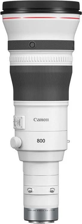 RF 800mm F5.6 L IS USM shown to scale