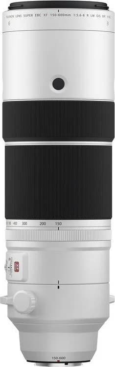XF 150-600mm F5.6-8 R LM OIS WR shown to scale