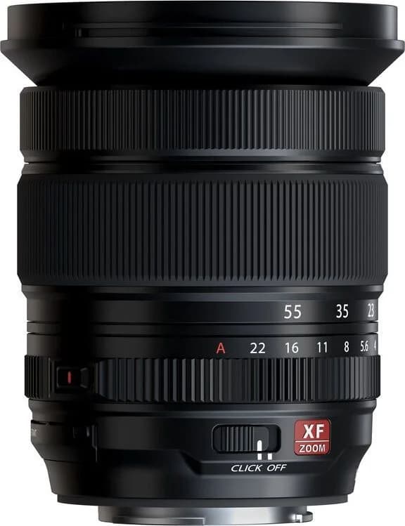 XF 16-55mm F2.8 R LM WR II shown to scale