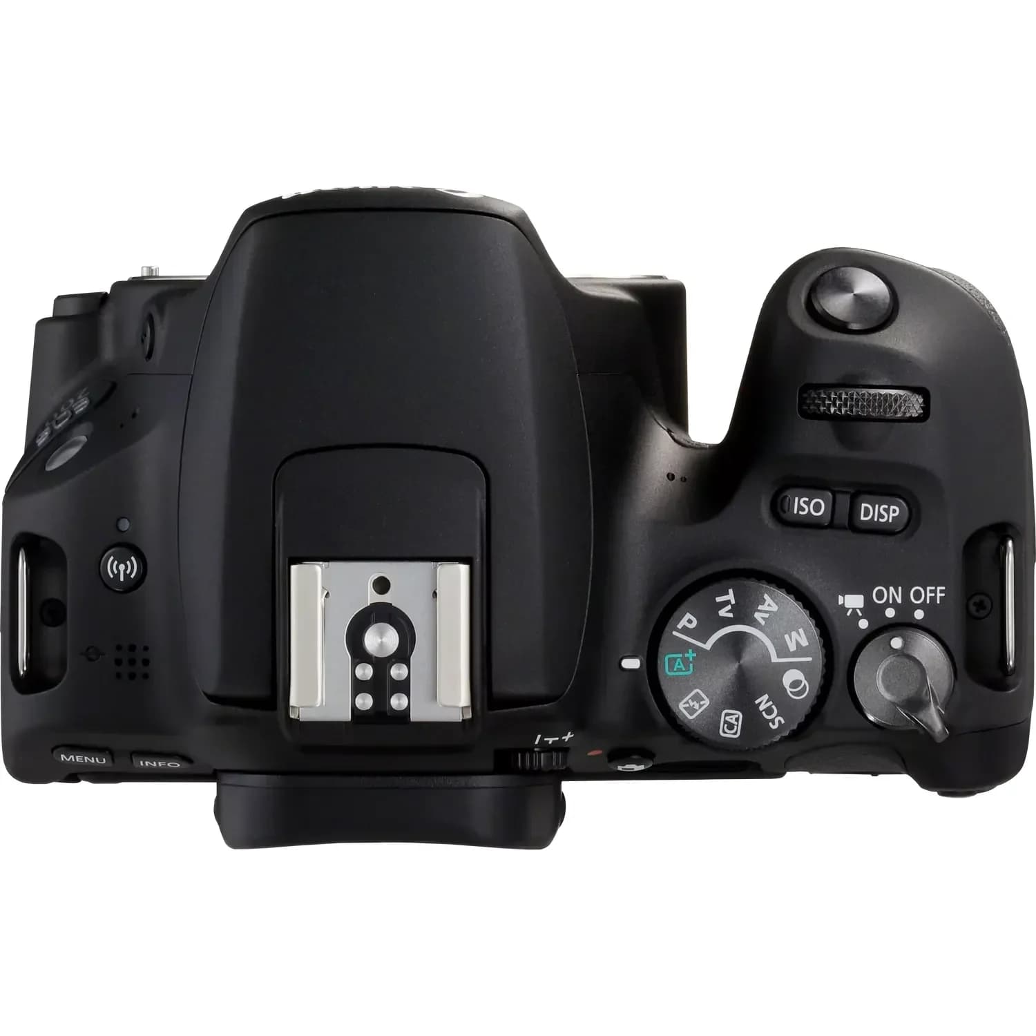 Canon EOS 200D top view