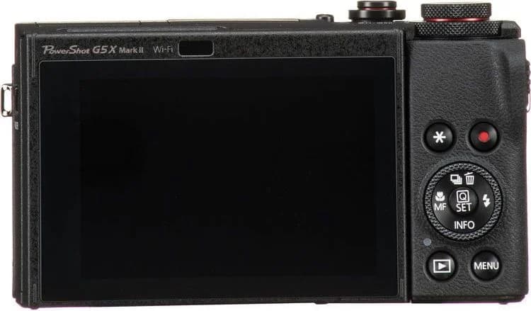 Canon PowerShot G5 X Mark II back view