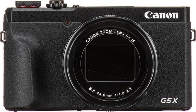 Canon PowerShot G5 X Mark II front view