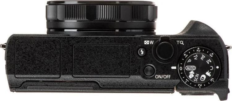 Canon PowerShot G5 X Mark II top view