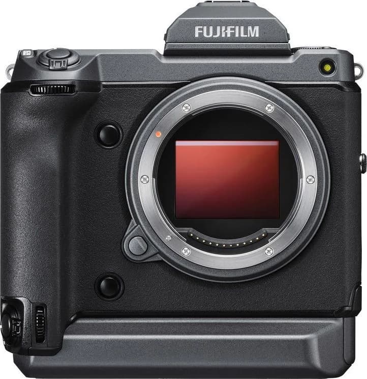 Fujifilm GFX100 front view