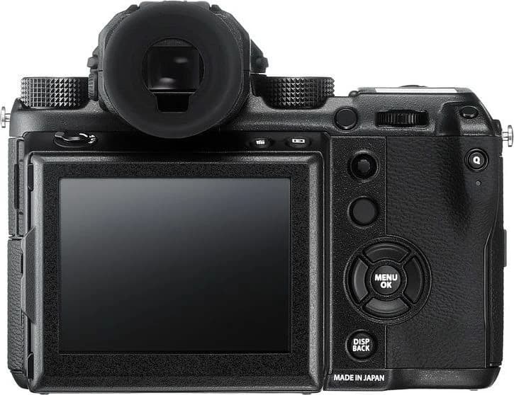 Fujifilm GFX 50S back view