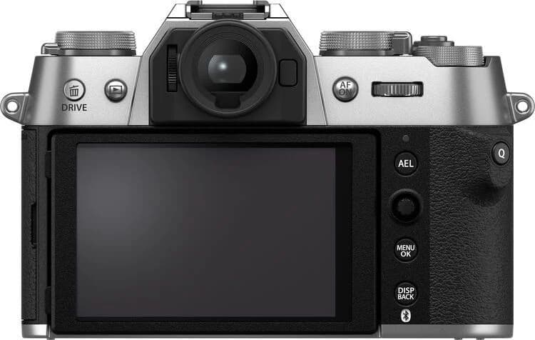 X-T50 back view
