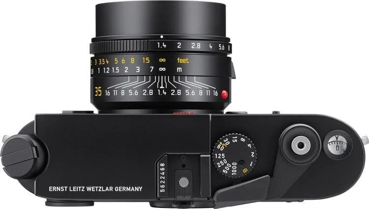 Leica M6 top view