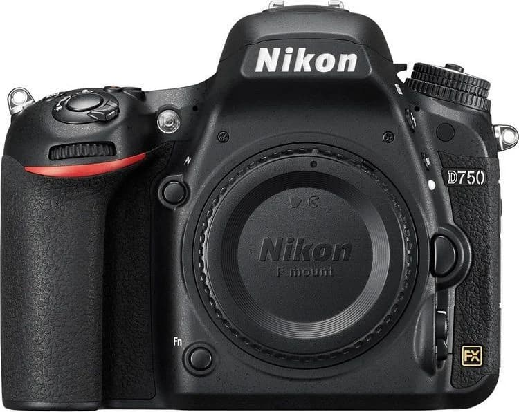 D750 front view