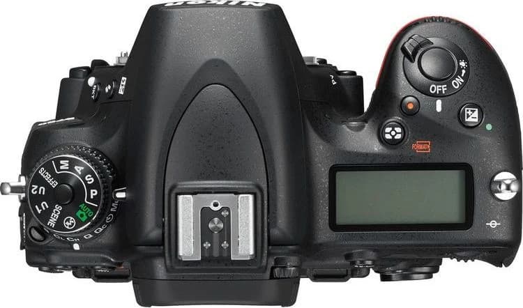 D750 top view