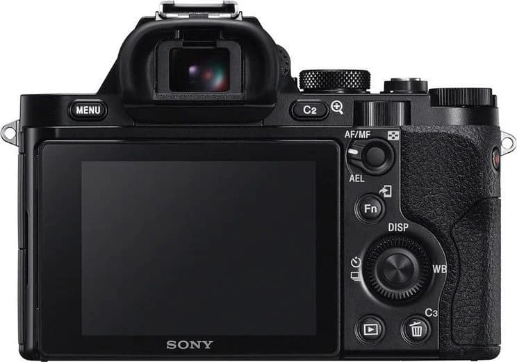 Alpha 7R back view