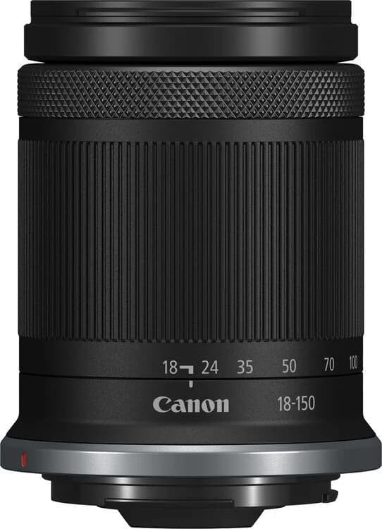 RF-S 18-150mm F3.5-6.3 IS STM shown to scale