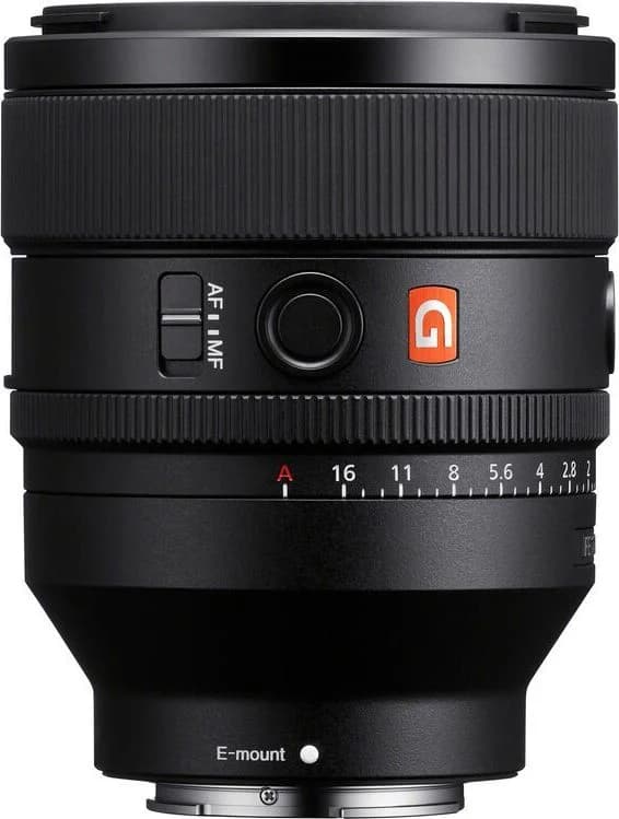 FE 50mm F1.2 GM shown to scale