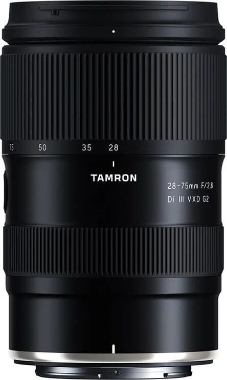 28-75mm F2.8 Di III VXD G2 shown to scale